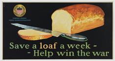 Save a loaf a week - help win the war, undated [approximately 1917] - Save  a loaf a week - help win the war, undated [approximately 1917] - New  Hampshire Historical Society